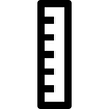 Size chart icon
